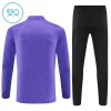 FC Barcelona Trainings Sweatshirt Quarter-zip 2025-26 Purper - Kids